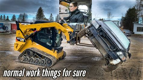 flipping a skid steer|how to fix a flipping skid steer.